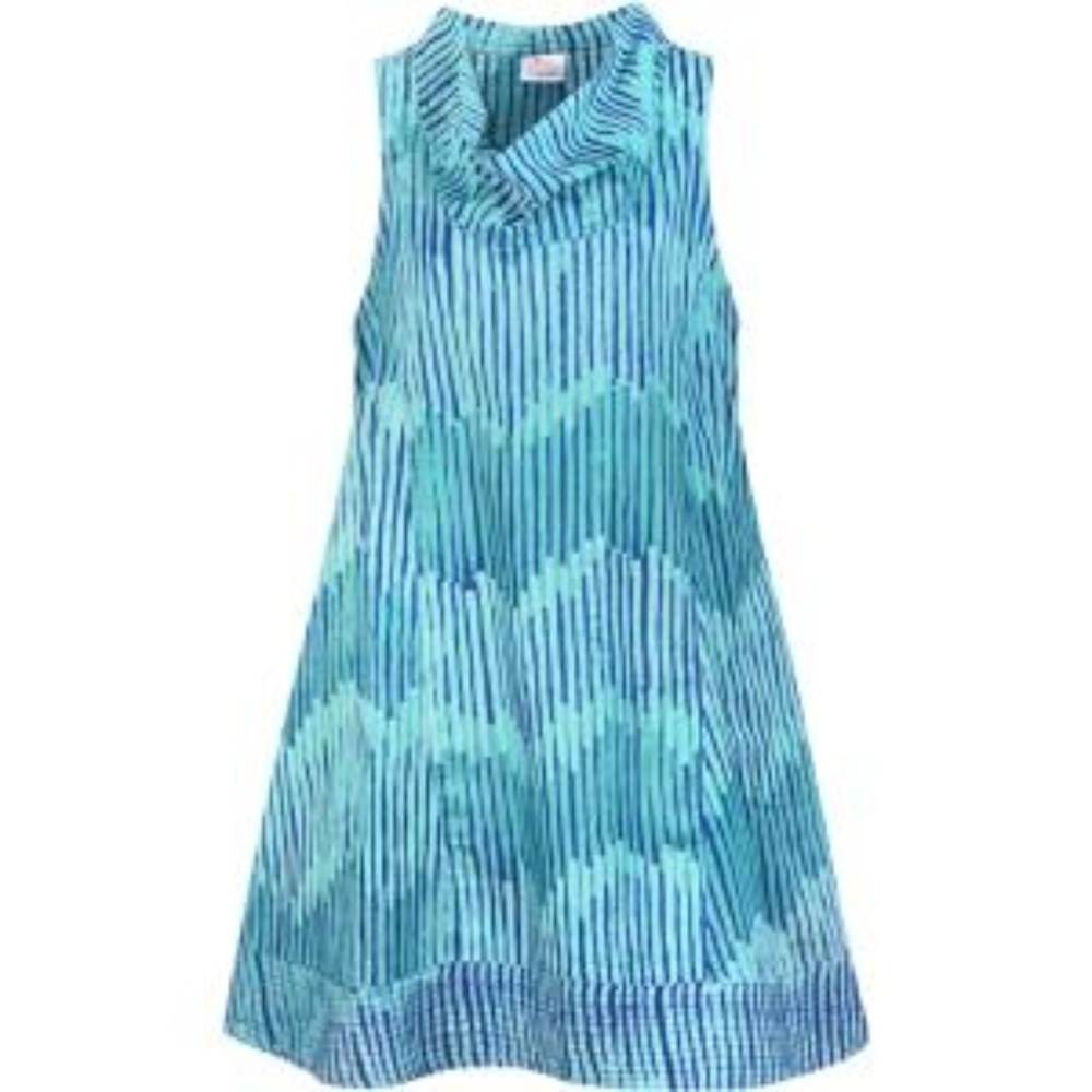 Global Mamas Eli Dress Cowl Neck Teal w/ Pockets